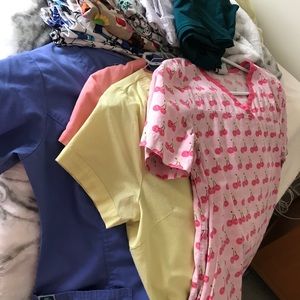 Scrub tops